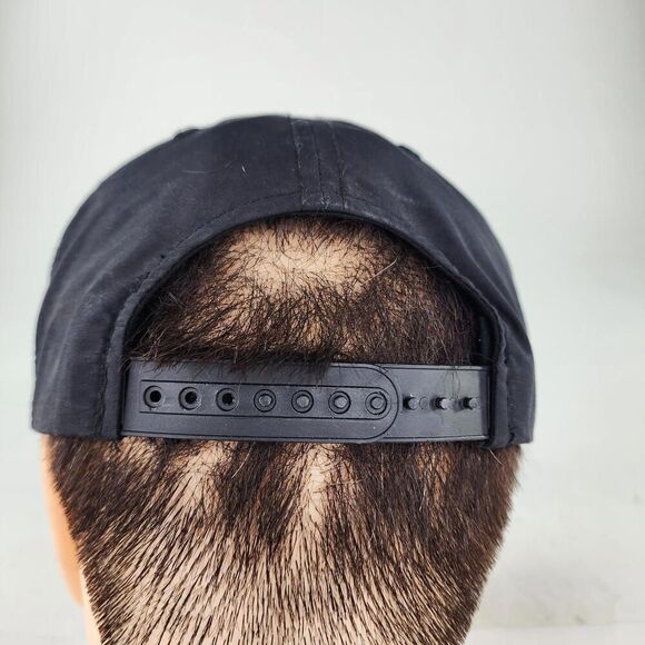 Halhimer Headwear Geo Hat Black Adjustable SnapBack Tracker Cap Hats - Picture 6 of 10